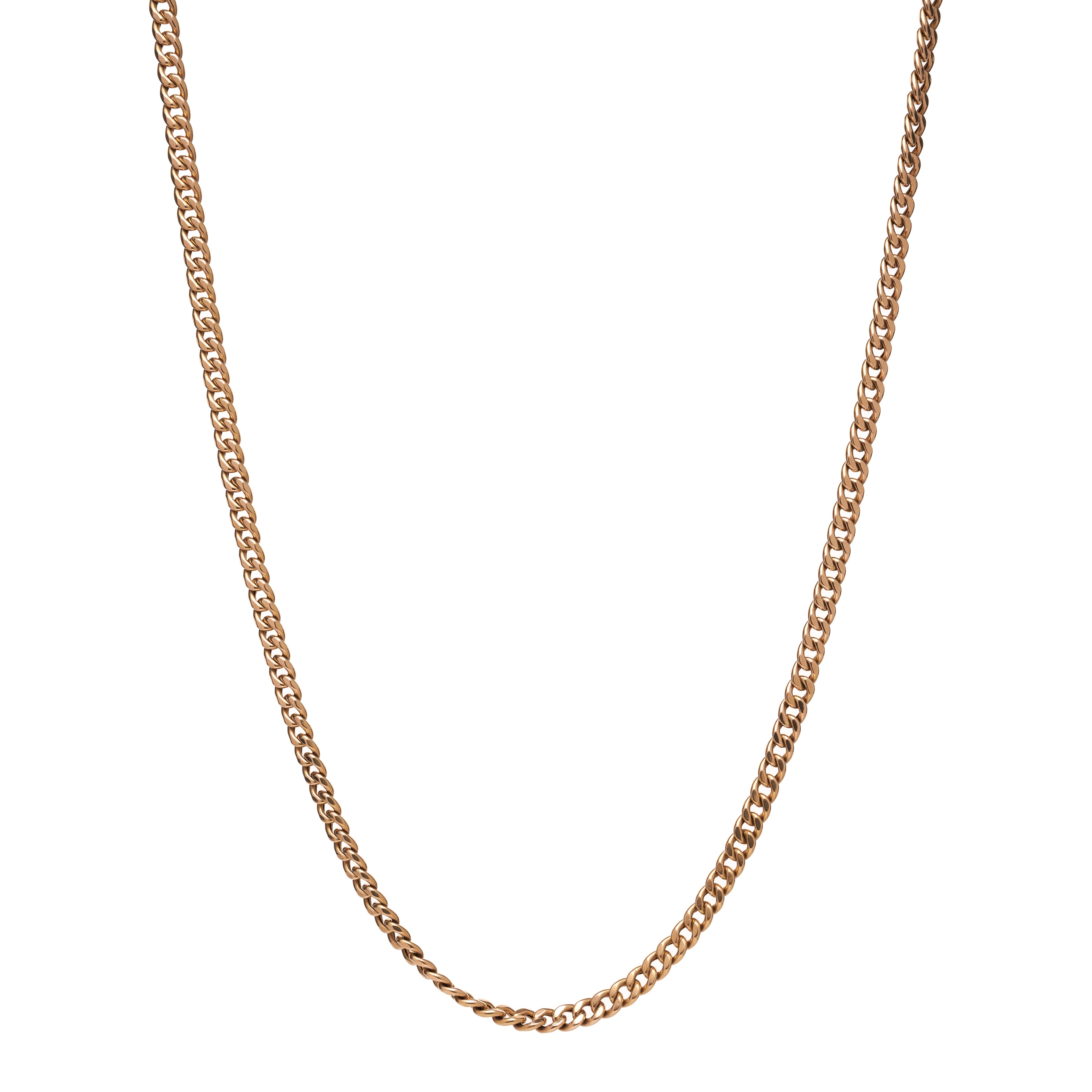 Antique French 18k Wide Curb Chain - 26