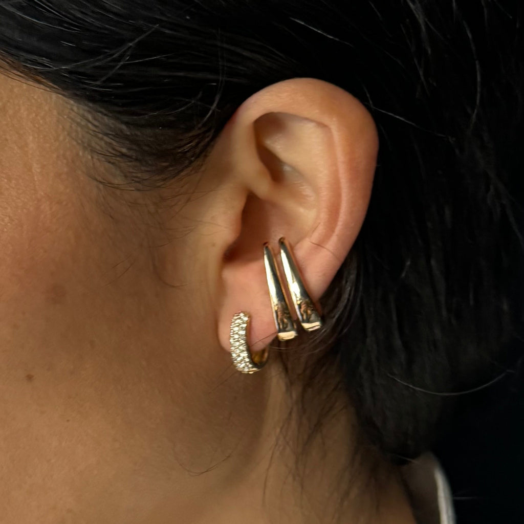 Marla Aaron 14k Yellow Gold Pierceless Ear Cuff