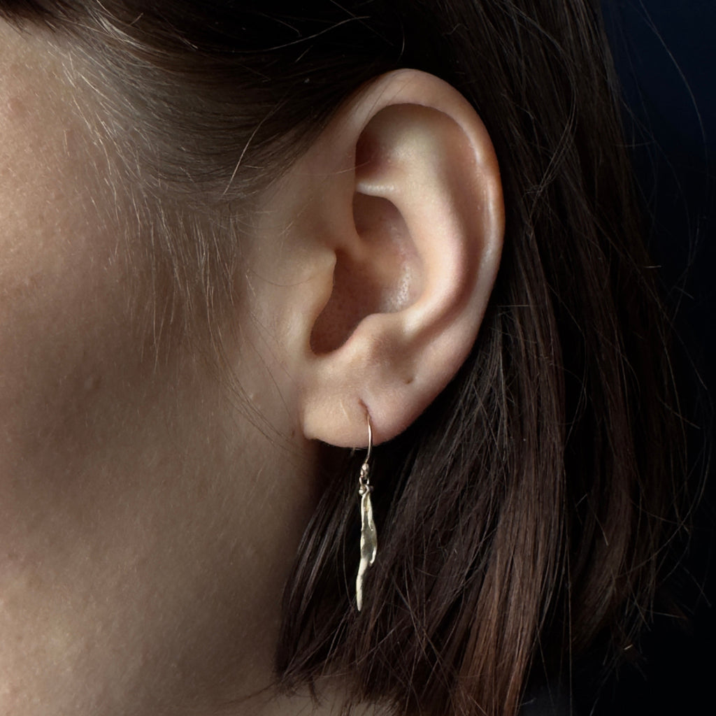 TenThousandThings 10k Little Spike Earrings